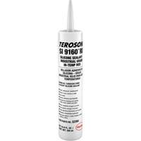 Teroson&reg; SI 9160 High Temperature Silicone Sealant, Cartridge, Red Sécurité Médic