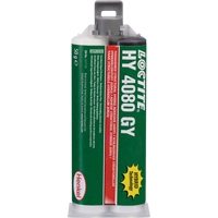HY 4080 GY Structural Repair Hybrid Adhesive, Two-Part, Dual Cartridge, 50 g, Grey Sécurité Médic