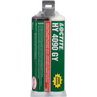 HY 4090 GY Structural Repair Hybrid Adhesive, Two-Part, Dual Cartridge, 50 g, Grey Sécurité Médic