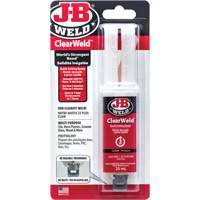 ClearWeld Adhesive, 25 ml, Syringe, Two-Part, Clear Sécurité Médic