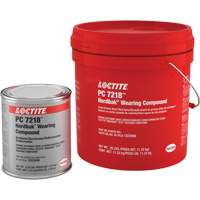 Compos&eacute; anti-usure 7218, 25 lb, Seau, Deux composants, Gris Sécurité Médic