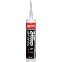 Quad&reg; Max Siding & Window Sealant, 280 ml, Tube, Grey Sécurité Médic