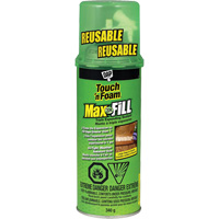 Touch 'n Foam&reg; Max Fill Triple Expanding Sealant, 340 g, Aerosol Can, Cream Sécurité Médic