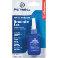Surface Insensitive Threadlocker, Blue, High, 10 ml, Bottle Sécurité Médic