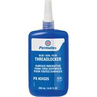 Surface Insensitive Threadlocker, Blue, High, 250 ml, Bottle Sécurité Médic