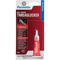Permanent Strength Threadlocker, Red, High, 6 ml, Tube Sécurité Médic
