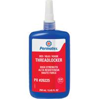 Permanent Strength Threadlocker, Red, High, 250 ml, Bottle Sécurité Médic