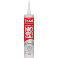 No More Nails&reg; Construction Adhesive Sécurité Médic