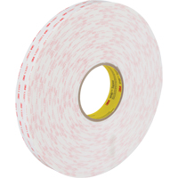 Ruban VHB 4950, 33 m (108') lo x 25,4 mm (1") la, 45 mils, Acrylique Sécurité Médic