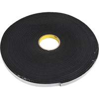 Double-Coated Foam Tape, 33 m (108') L x 12.7 mm (1/2") W, 62 mils, Polyethylene Sécurité Médic