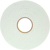 Double-Coated Urethane Foam Tape, 33 m (108') L x 25.4 mm (1") W, 62.5 mils, Urethane Sécurité Médic