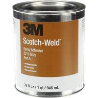 Scotch-Weld Adhesive, 32 fl. oz., Kit, Two-Part, Grey Sécurité Médic