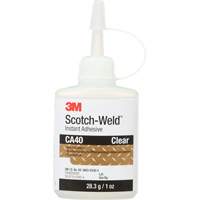 Instant Adhesive, 1 oz., Bottle, Yellow Sécurité Médic