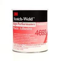 High-Performance Industrial Plastic Adhesive, 1 gal., Gallon, Yellow Sécurité Médic