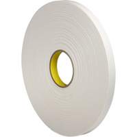 Foam Tape, 16.5 m (54') L x 18 mm (3/4") W, 6 mils, Urethane Sécurité Médic
