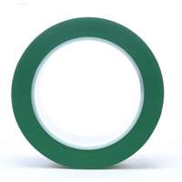 471 Vinyl Tape, 50.8 mm (2") W x 32.9 m (108') L, 5.2 mils, Green Sécurité Médic
