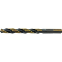 Jet-Kut&reg; Black & Gold Premium M2 Prentice Drill Bit, 9/16", High Speed Steel, 135° Point Sécurité Médic