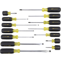 JKS-14S Cushion Grip Screwdriver Set, 14 Pcs. Sécurité Médic