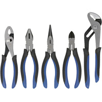 JIPS-5SHD Super Heavy-Duty Industrial Pliers Set, 5 Pieces Sécurité Médic