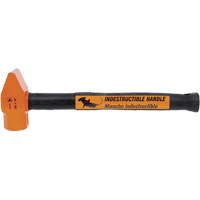 UCP-316 Super Heavy-Duty Indestructible Handle Cross Pein Hammer, 3 lbs. Head Weight, Plain Face, Solid Steel Handle Sécurité Médic