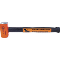USH-416 Super Heavy-Duty Indestructible Handle Sledge Hammer, 4 lbs., 16", Solid Steel Handle Sécurité Médic