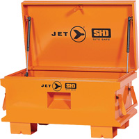 JSB-3219 Super Heavy-Duty Jobsite Tool Storage Box, 32-1/8" x 19" x 17-1/2", Steel, Orange Sécurité Médic