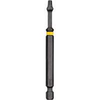 FlexTorq Impact-Ready Drill Bit, Square, #2 Tip, 1/4" Drive Size, 3-1/2" Length Sécurité Médic