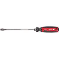 Tournevis &agrave; fente, Tige de 3/8", Ronde, 330 mm lo, Prise en Coussin&eacute;e Sécurité Médic