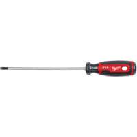 Tournevis d&eacute;b&eacute;niste, Tige de 3/16", Ronde, 254 mm lo, Prise en Coussin&eacute;e Sécurité Médic