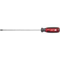 Tournevis d&eacute;b&eacute;niste, Tige de 3/16", Ronde, 279 mm lo, Prise en Coussin&eacute;e Sécurité Médic