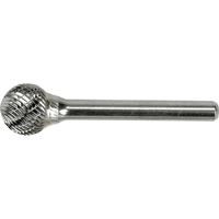 Fraise au carbure dur, SD-11, 1/8" dia., 1/4" Tige, 3/32" Prof. de la coupe Sécurité Médic