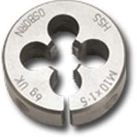 Round Die, 5/16"-22 Thread, High Speed Steel Sécurité Médic