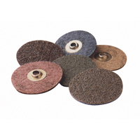 Disques Scotch-Brite pour l'homog&eacute;n&eacute;isation des surfaces, 2" dia. Sécurité Médic