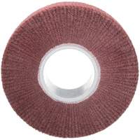 Brosse &agrave; lamelle de finition Scotch-Brite, Oxyde d'aluminium, Grain Fin, 8" x 2" x 3" Sécurité Médic