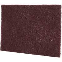 Scotch-Brite Production Hand Pads, Aluminum Oxide, 6" x 9", Very Fine Grit Sécurité Médic