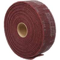 Ruban de nettoyage et de finition Scotch-Brite, Fin, 4" la x 30' lo Sécurité Médic