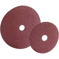 Disques en fibre pour le m&eacute;tal F240, Oxyde d'aluminium, 120, 7" Dia x 7/8" Arbre Sécurité Médic