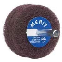 Abrasotex Non-Woven Disc Wheel, 3" Dia. x 1" W, 1/4" Arbor, Aluminum Oxide Sécurité Médic