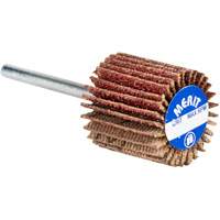 High Performance Micro-Mini Flap Wheel, Aluminum Oxide, 60 Grit, 3/4" x 3/4" x 1/8" Sécurité Médic