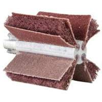 Interleaf Flap B-405 Bore Polisher, Aluminum Oxide, 80 Grit, 1-3/4" x 1-1/2" Sécurité Médic