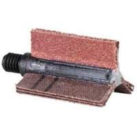 Plain Flap B-420 Bore Polisher, Aluminum Oxide, 60 Grit, 4-1/2" x 1-1/2" Sécurité Médic