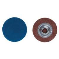 Quick-Change Discs, 2" Dia., 36 Grit, Zirconia Alumina Sécurité Médic