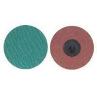 Quick-Change Discs, 3" Dia., 36 Grit, Zirconia Alumina Sécurité Médic