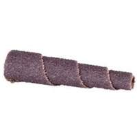 ALO Spiral Cartridge Roll, 60 Grit, 3/4" Dia., Aluminum Oxide, 1-1/2" L, 3/16" Arbor Sécurité Médic