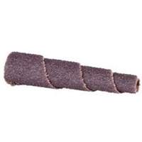 ALO Spiral Cartridge Roll, 60 Grit, 1" Dia., Aluminum Oxide, 2" L, 3/16" Arbor Sécurité Médic
