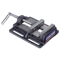 &eacute;tau pour perceuse &agrave; colonne, Largeur des m&acirc;choires 3", Profondeur de la gorge 0", Base Fixation sur &eacute;tabli Sécurité Médic