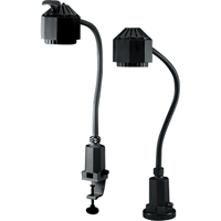Sunnex Task Lights - 50 Watt Moisture Resistant Halogen Task Lights, 50 W, Halogen, 27" Neck, Black Sécurité Médic