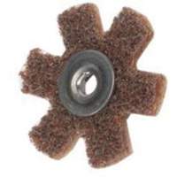 Abrasotex Surface Preparation Star, 1-1/2" Dia., Coarse Grit, Aluminum Oxide Sécurité Médic