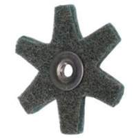 Abrasotex Surface Preparation Star, 2" Dia., Very Fine Grit, Aluminum Oxide Sécurité Médic