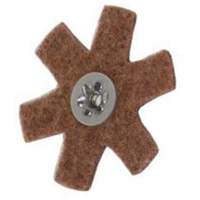 Abrasotex Surface Preparation Star, 3" Dia., Coarse Grit, Aluminum Oxide Sécurité Médic